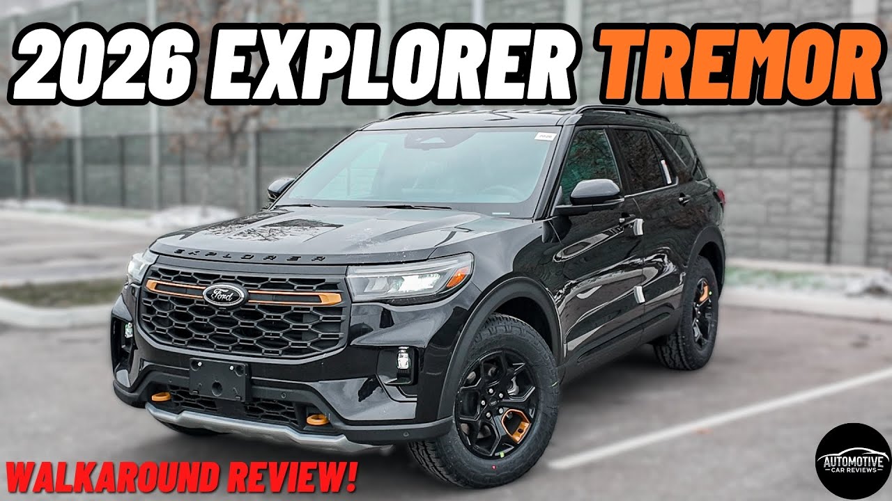 2026 FORD EXPLORER TREMOR! | *Full Walkaround Review* | BEST Model To Buy?!