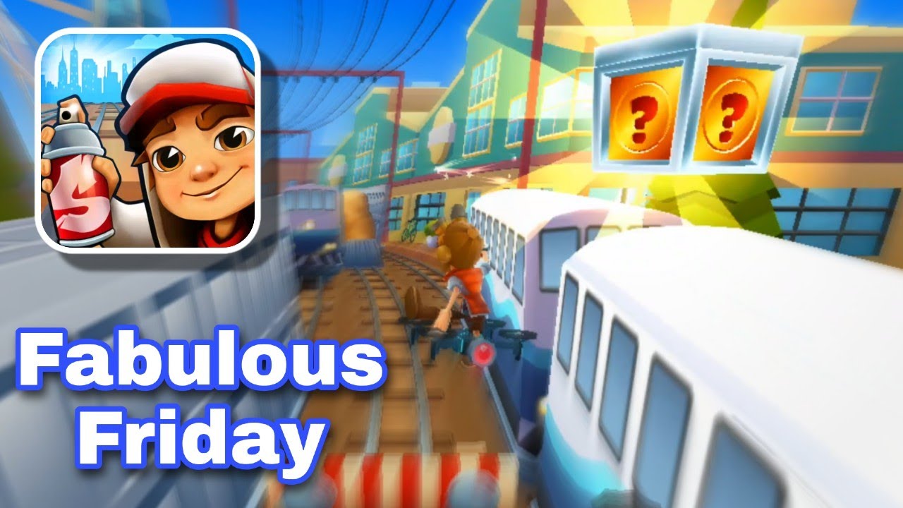 Subway Surfers Gameplay : Fabulous Friday - Super Mystery Box Mania