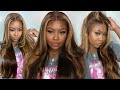 Start to Finish Wig Install! Pre Plucked Ombre Highlight Lace Wig | Ft. Julia Hair