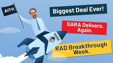 $AITX Breakthrough Week: $2.5M Contract, 10 ROSAs to Stadium, SARA ASSIST Takes Off | Weekend Update