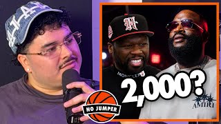 50 Cent Clowns Rick Ross For Only Selling 2,000 Units First Week