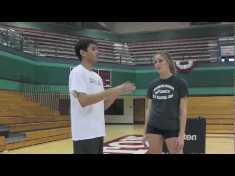 Bear Basics: the jump serve with Meghan Byrne