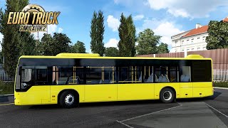 Download Lagu ETS2 1.43 | Mercedes Benz Conecto city bus | Passenger transportation MP3