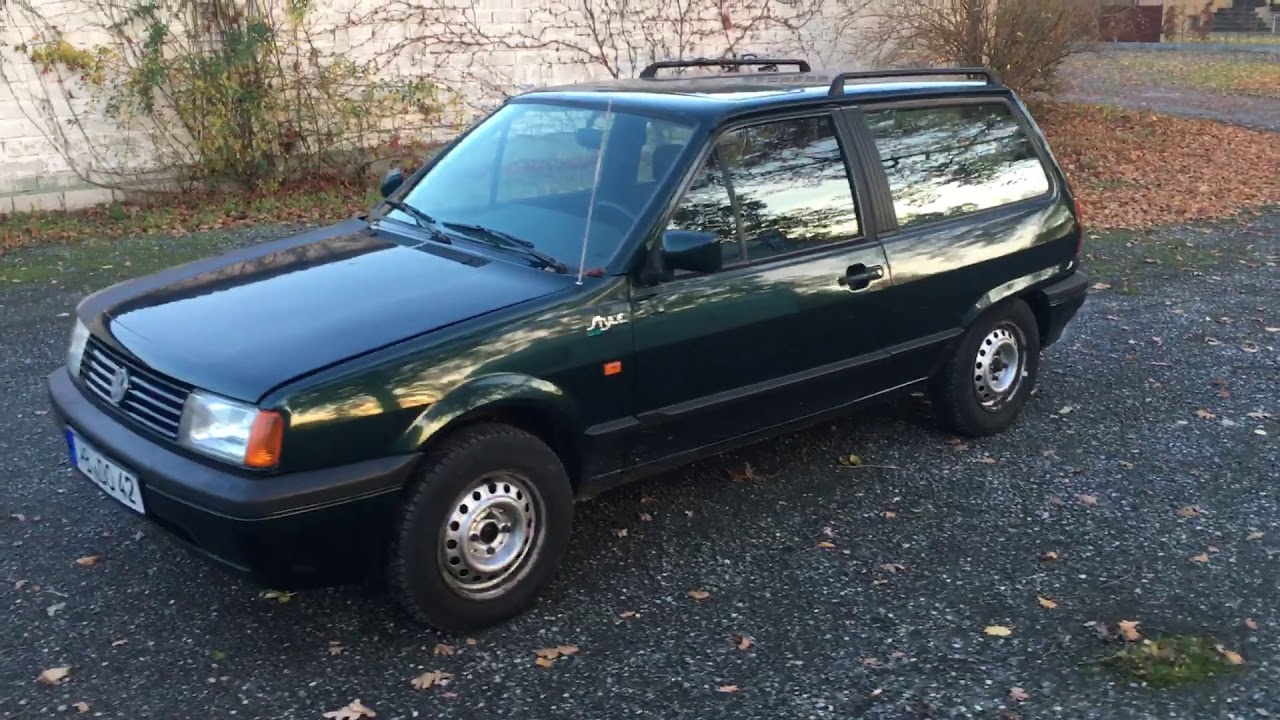 VW Polo 86c Steilheck Sondermodell Style YouTube