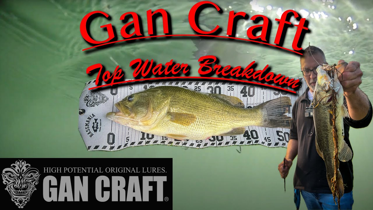 Gan Craft Top Water BreakdownBig Baits For Big Bites - YouTube