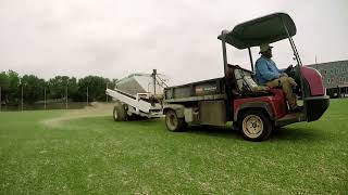 Sports Field Soltuions  Core Aeration & Topdressing