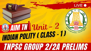 “🔥TNPSC Group 2/2A PYQ based Class | Unit 4 | Indian Polity | Don’t Miss!” by Mr. S. Saravanan