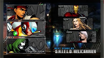 Marvel vs. Capcom 3: Fate of Two Worlds - RYU ZERO DOCTOR DOOM STAGE2