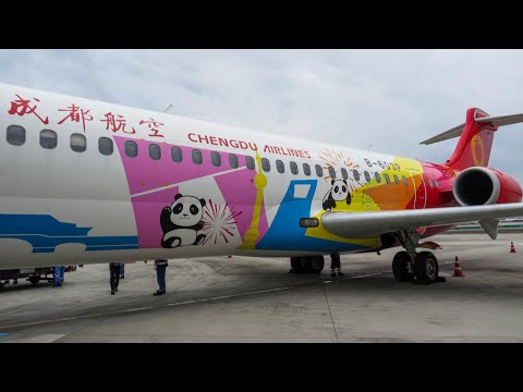Hard braking* Chengdu Airlines 成都航空商飞C909 / ARJ21-700