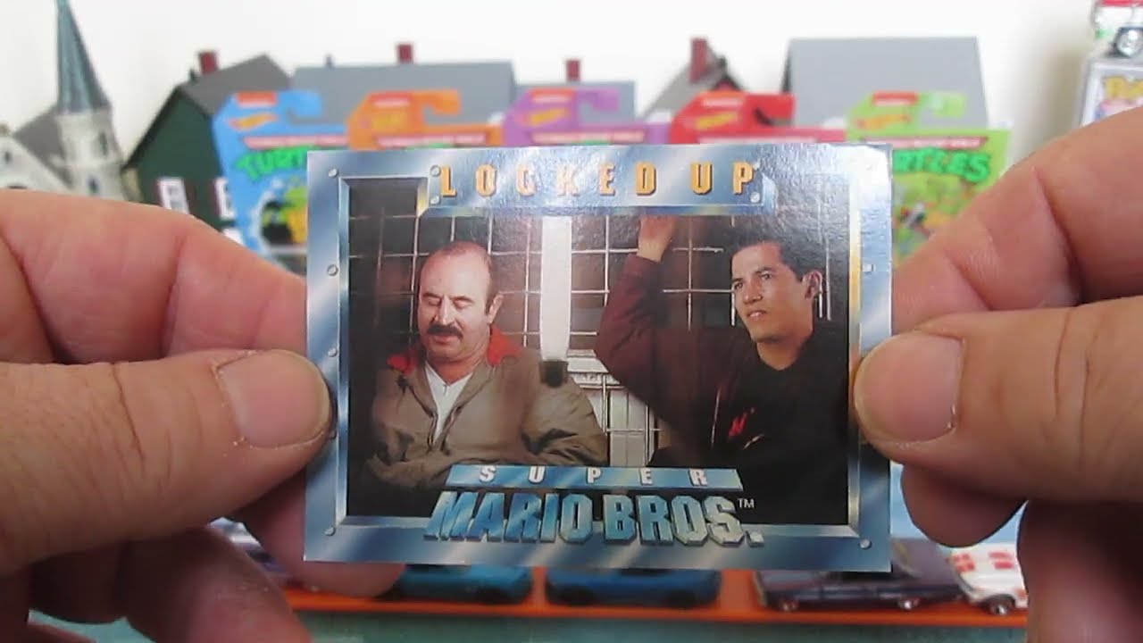 1993 Super Mario Bros. Movie Skybox Trading Cards Unboxing and