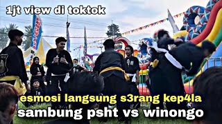 Sambung ker4s PSHT VS PSHW sampe esmosi