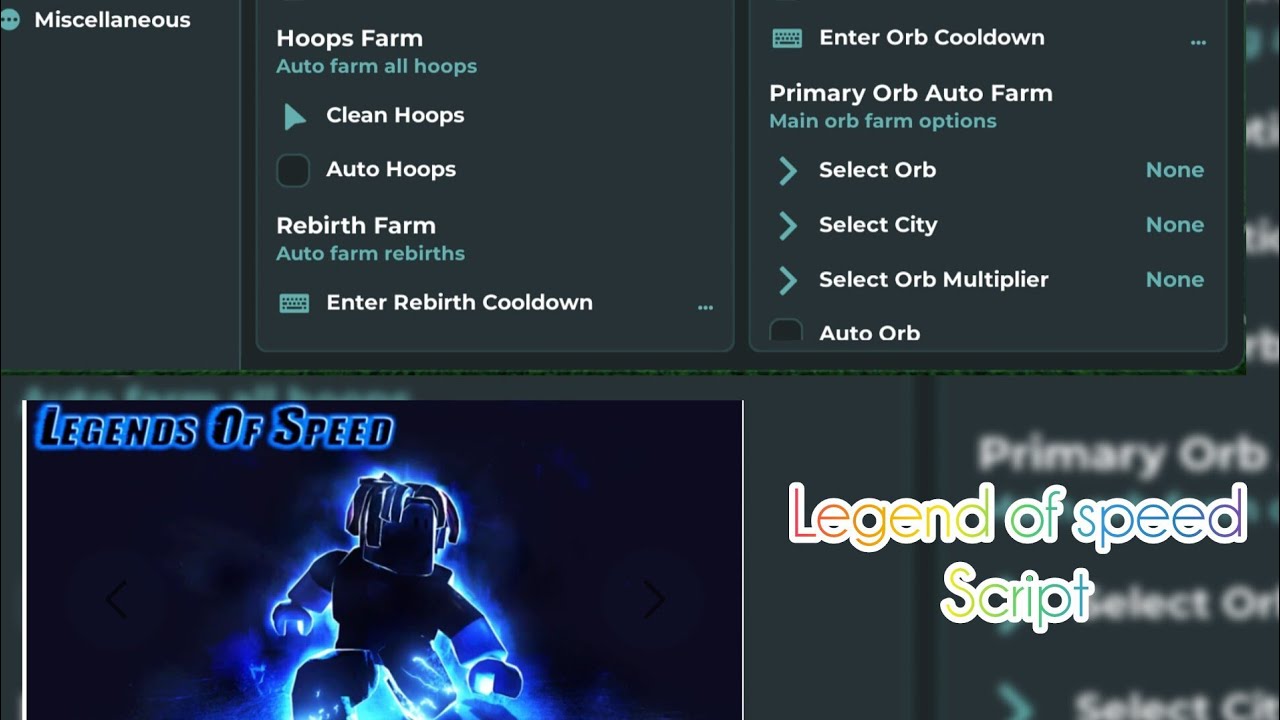 Speed Player Script Legend of speed best script #script #roblox #los - YouTube
