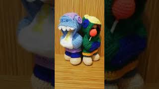 AMİGURUMİ TEKNİĞİ İLE BRAWL STARS LEON YAPTIM