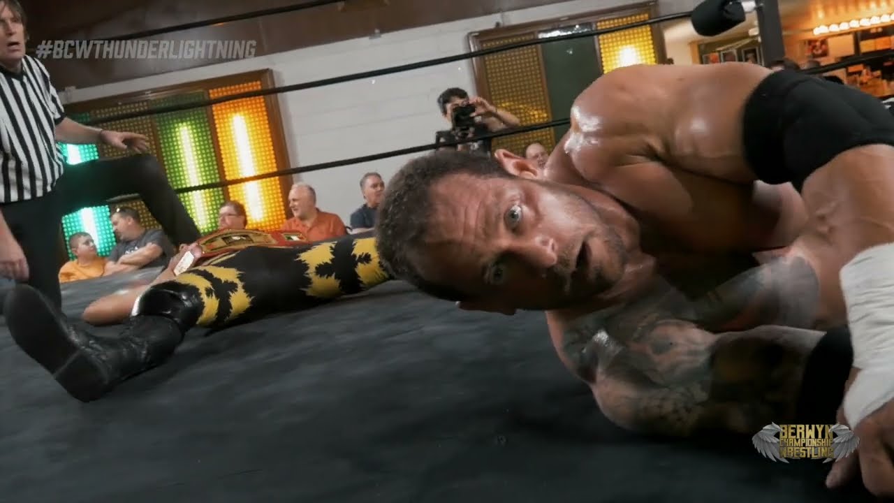 VIC CAPRI vs JOE ALONZO | Undisputed BCW Heavyweight Championship Match | BCW Thunder & Lightning