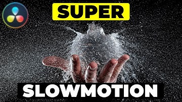 SUPER SLOW MOTION in Davinci Resolve 18 Tutorial