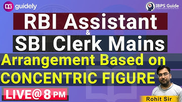 SBI CLERK MAINS RBI ASSISTANT MAINS 2020 DOUBLE CIRCULAR ARRANGEMENT  ROHIT SIR