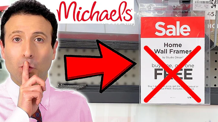 10 Shopping SECRETS Michaels Doesn't Want You To K...