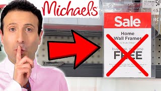 10 Shopping SECRETS Michaels Doesn't Want You To Know!