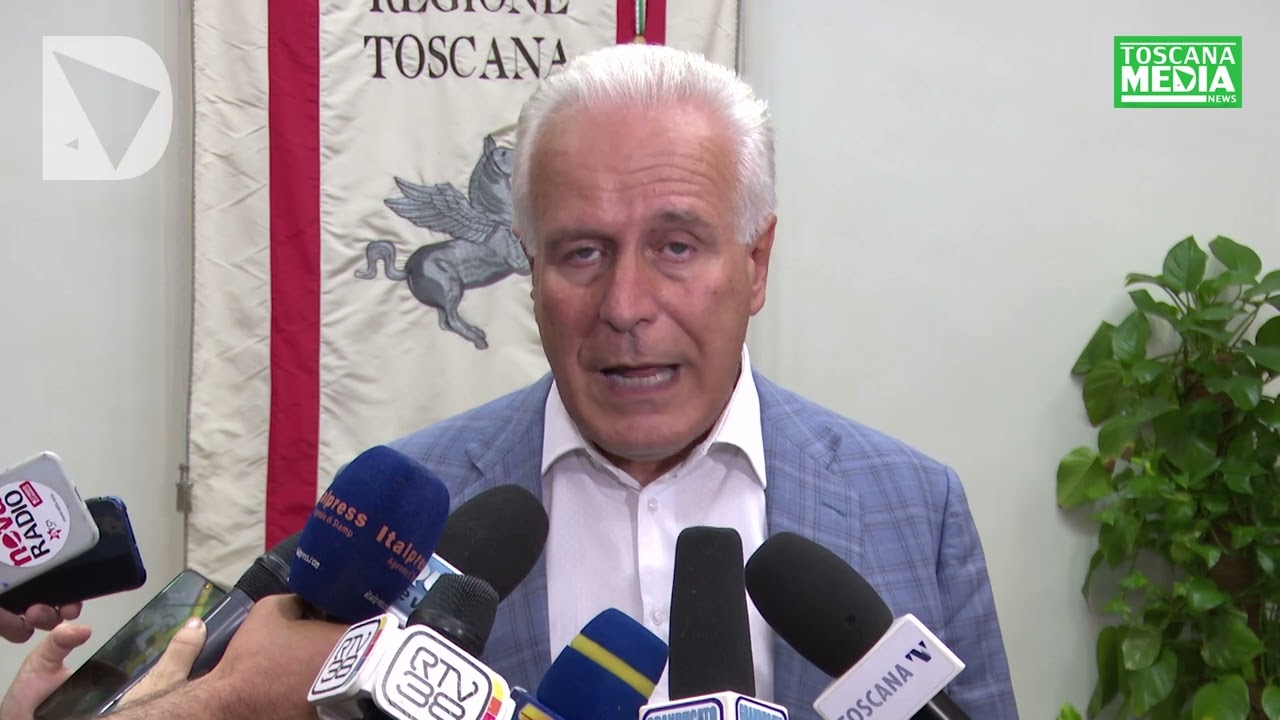 Eugenio Giani su Valdera capitale della cultura 2025   DICHIARAZIONE