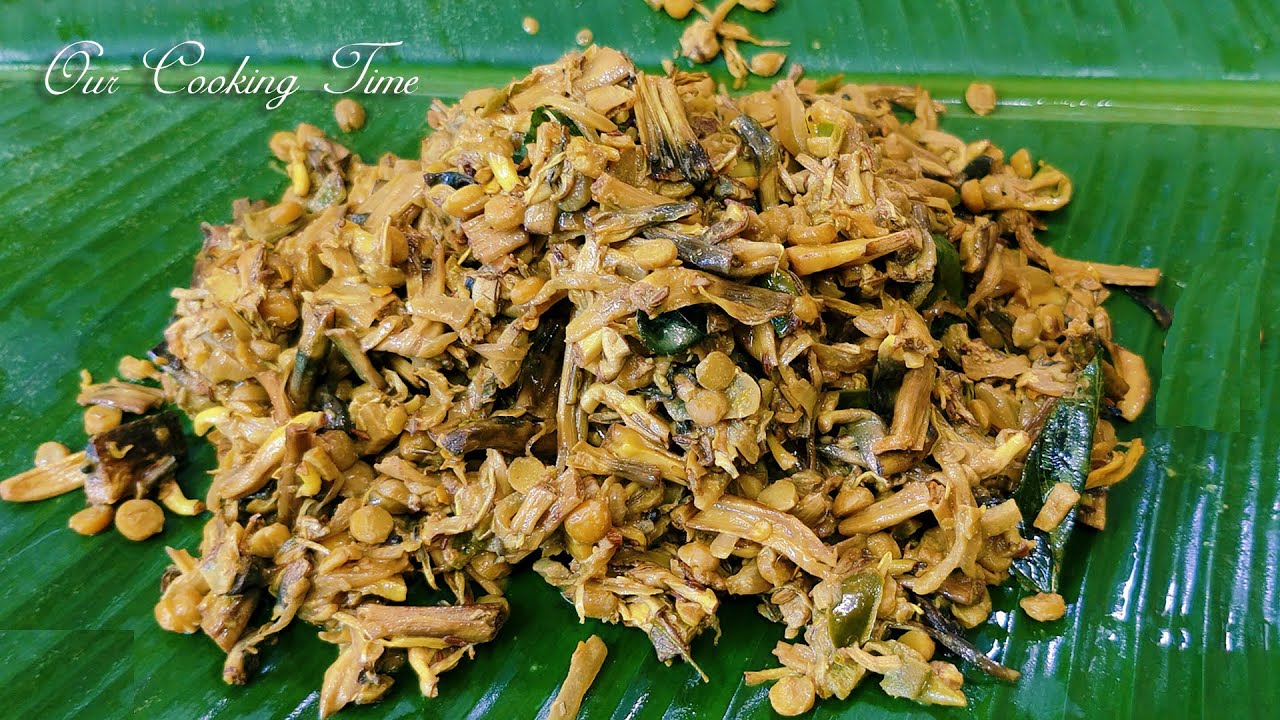 வாழைப்பூ பொரியல் # Vazhaippoo Poriyal Recipe In Tamil # Banana Flower Fry Recipe In Tamil