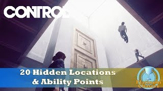 20 Hidden Locations & Ability Points - Control