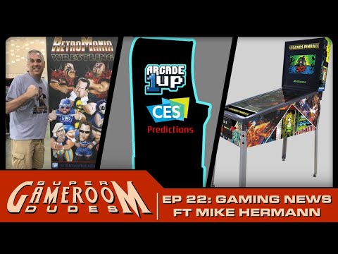 RetroMania Wrestling with Mike Hermann! Arcade1Up CES Predictions, and Pinball! from MichaelBtheGameGenie