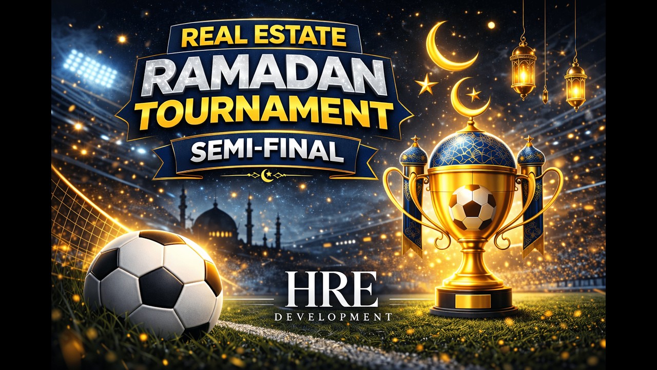 REAL ESTATE RAMADAN TOURNAMENT - DAY 5 - DXR vs AUTHENTIC H.H. #UAEFootball #RamadanCup #football