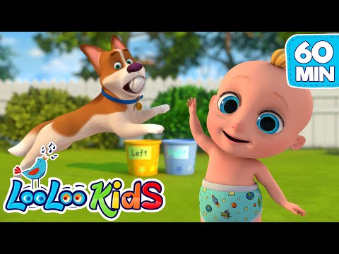 Rolling, Rolling | Learn Left and Right with Johny Johny | LooLoo KIDS Nursery Rhymes