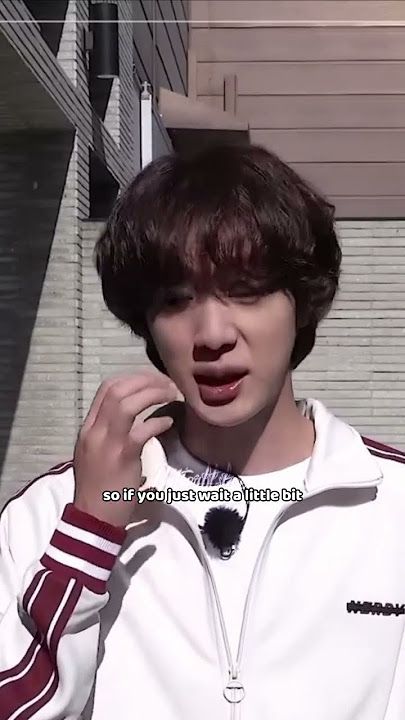 Jin message for ARMYs before his military 🥺