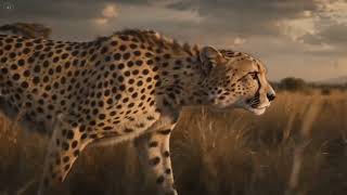 The Silent Hunter | Cheetah Stalking Through the African Savannah (4K)