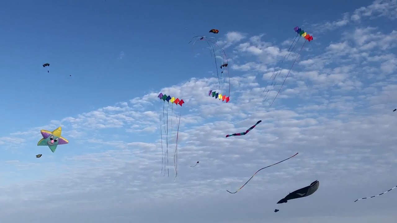 Kites soar at Gift of Wings' kite festival Sky Circus on Ice at