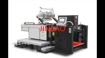 JINBAO latest servo controlled screen printing machine for size 500*700mm, fast speed, high accuracy