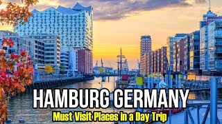 Travel vlog - Things to Do in Hamburg Germany | Must Visit Places in a Day Trip | Europe Travel EP 2