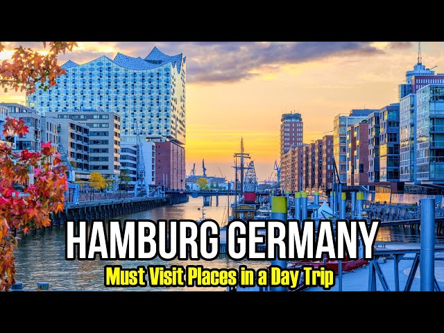 Travel vlog - Things to Do in Hamburg Germany | Must Visit Places in a Day Trip | Europe Travel EP 2