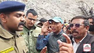 Hit & run case happen at Kargil near Andu ,Public Demand for fair  Investigation