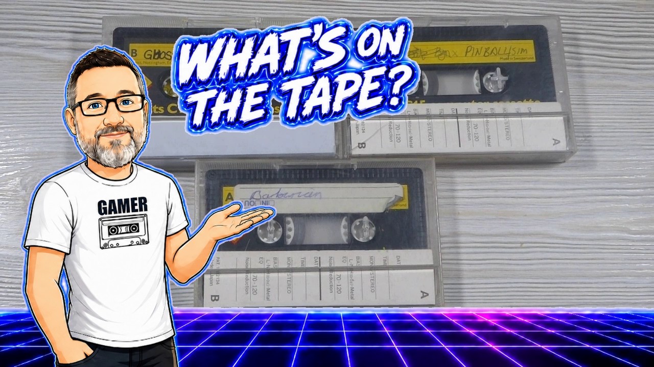 What's on the Tape? 🖥️ featuring ZX Spectrum games Ghostbusters
