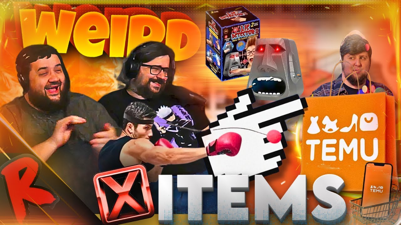 I Tried to Guess what the Weirdest TEMU Items Do - @JonTronShow | RENEGADES REACT
