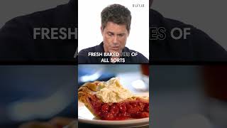 Rob Lowe Prefers Old Fashioned Desserts | Food Diaries | Harper's BAZAAR