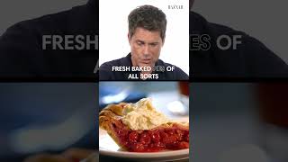 Rob Lowe Prefers Old Fashioned Desserts | Food Diaries | Harper&#39;s BAZAAR