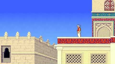 funny way to kill the 3 guards in level 1 [prince of persia 2]