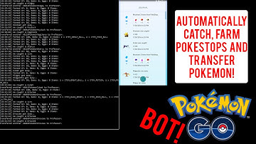 PokemonGO BOT! Automatically Catch, Farm Pokestops and Transfer Pokemon EASY! TUTORIAL!