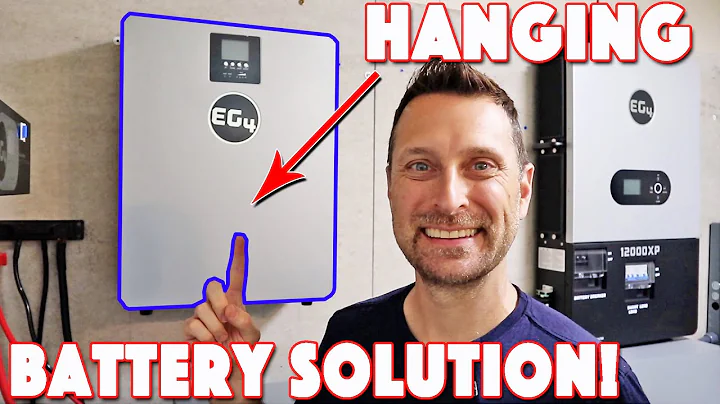 New Battery Solution! EG4 Wall Mount Battery 100AH LiFePo4!