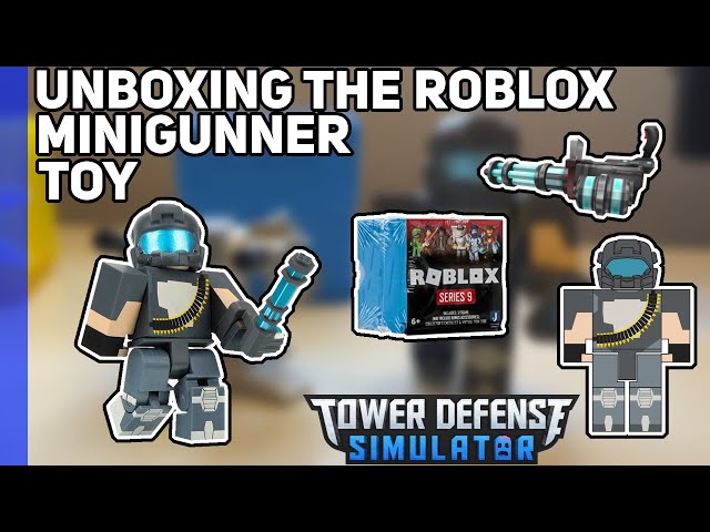 Roblox - Mini Figura Articulada 8cm - Tower Defense Simulator