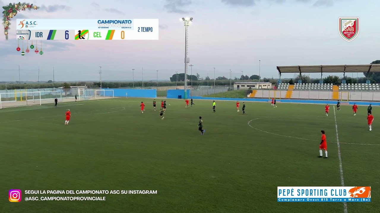 CAMPIONATO PROVINCIALE ASC: GS IDROAMBIENTE VS NEW TEAM CELLAMARE