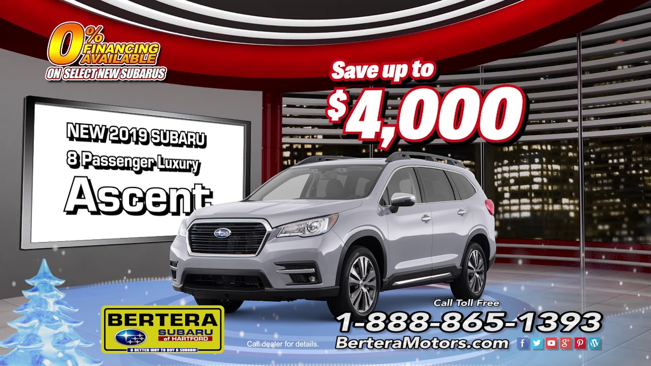December clearance sales event bertera subaru outlet in hartford youtube