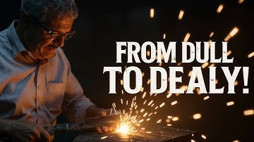 Client Brought a Dull Axe… Watch It Turn Razor Sharp!