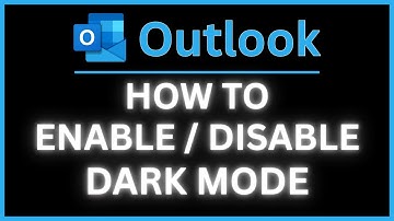 How to Enable or Disable Dark Mode in Microsoft Outlook | Step-by-Step PC Tutorial