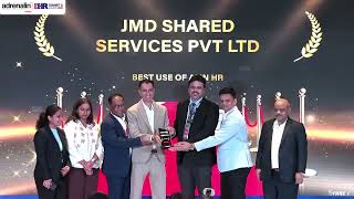 JMD Shared Service has Won Best Use of AI in HR Award at the India HR Summit & Awards 2026