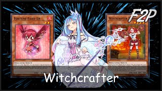 F2P WITCHCRAFTER feat. Fortune Fairy En [Yu-Gi-Oh Duel Links]