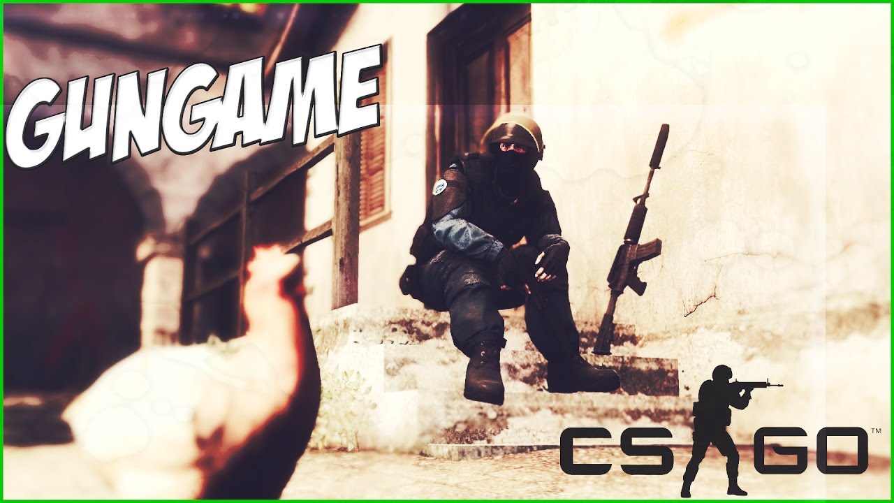 GUNGAME IN CS:GO | FIRST KILL TO KILL WITH KNIFE - YouTube